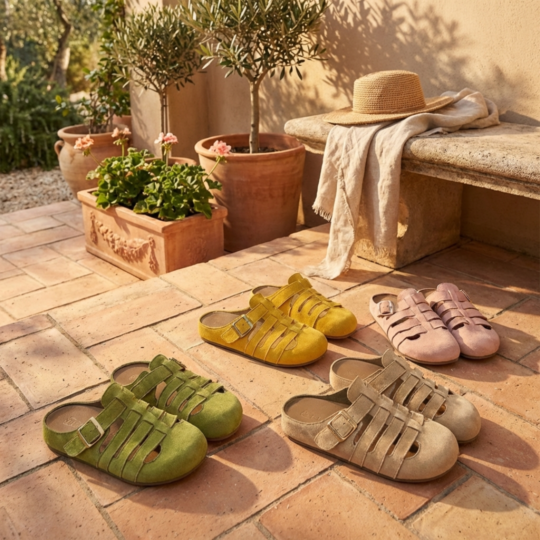 Clara | Sandali Mules Confortevoli senza Chiusura