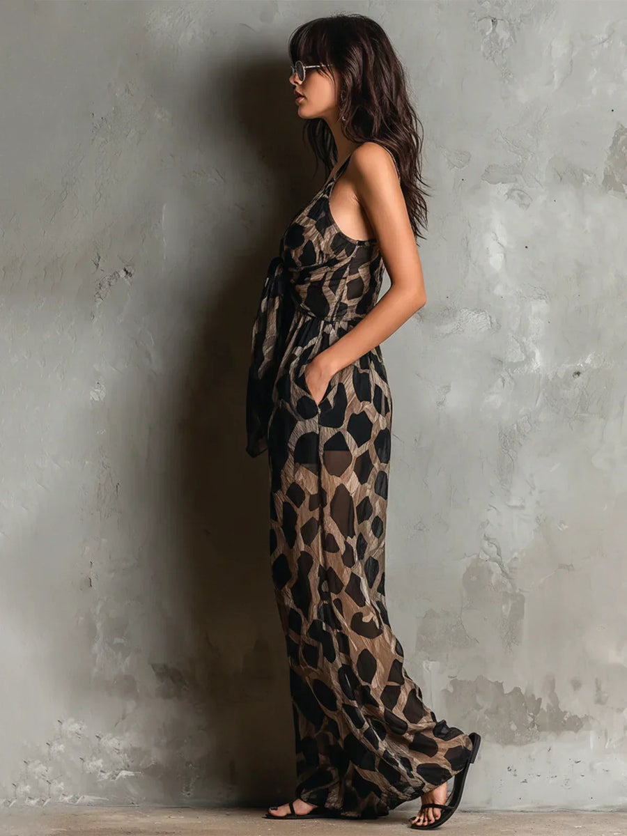 Constance™ | Combinazione Stampa Leopardo Elegante