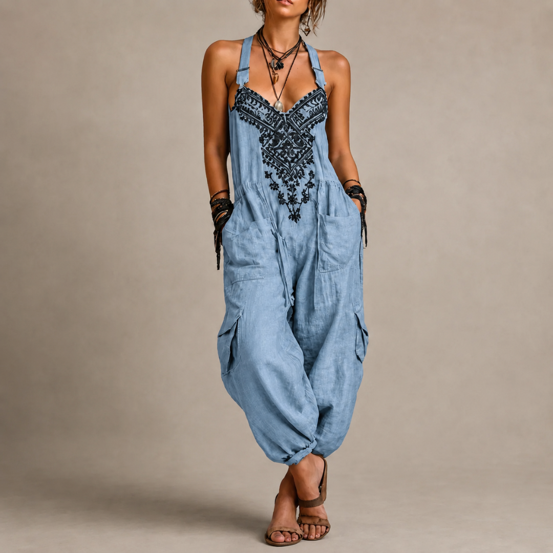 Combinazione Astrid — ricamo bohemien fluido