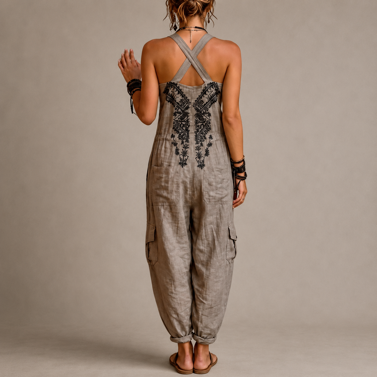 Combinazione Astrid — ricamo bohemien fluido