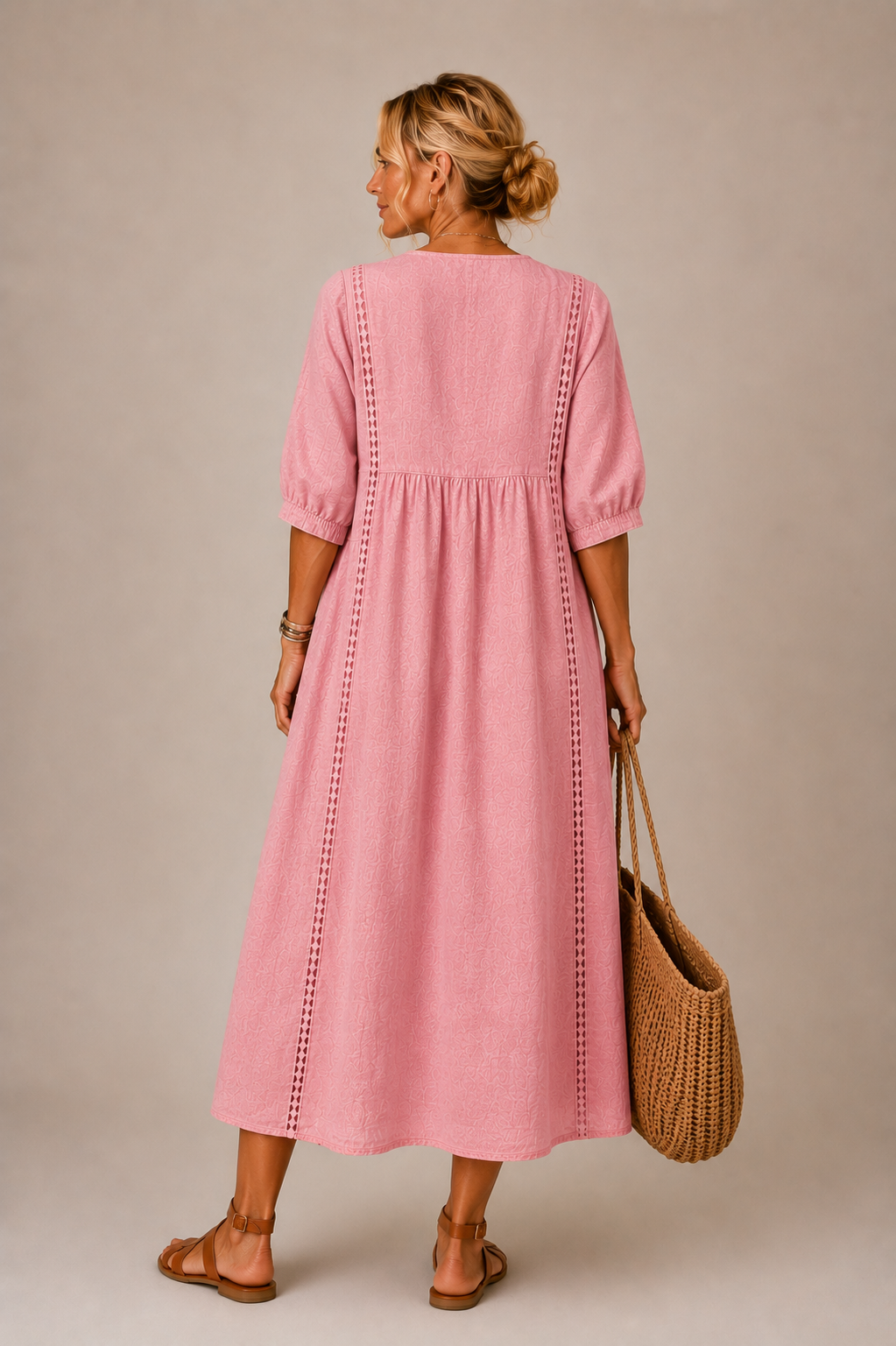 Silvia | Vestito Midi Estivo Elegante