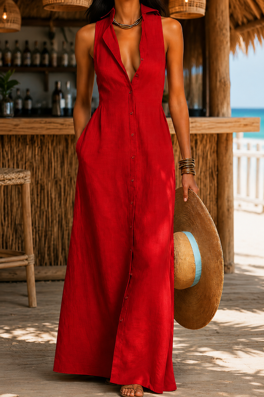Élise™ | Abito Chic in Satin