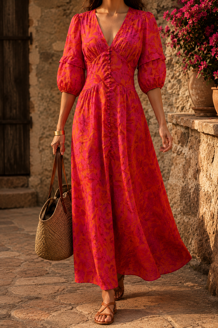 Margaux™ | Abito Elegante e Fluttuante