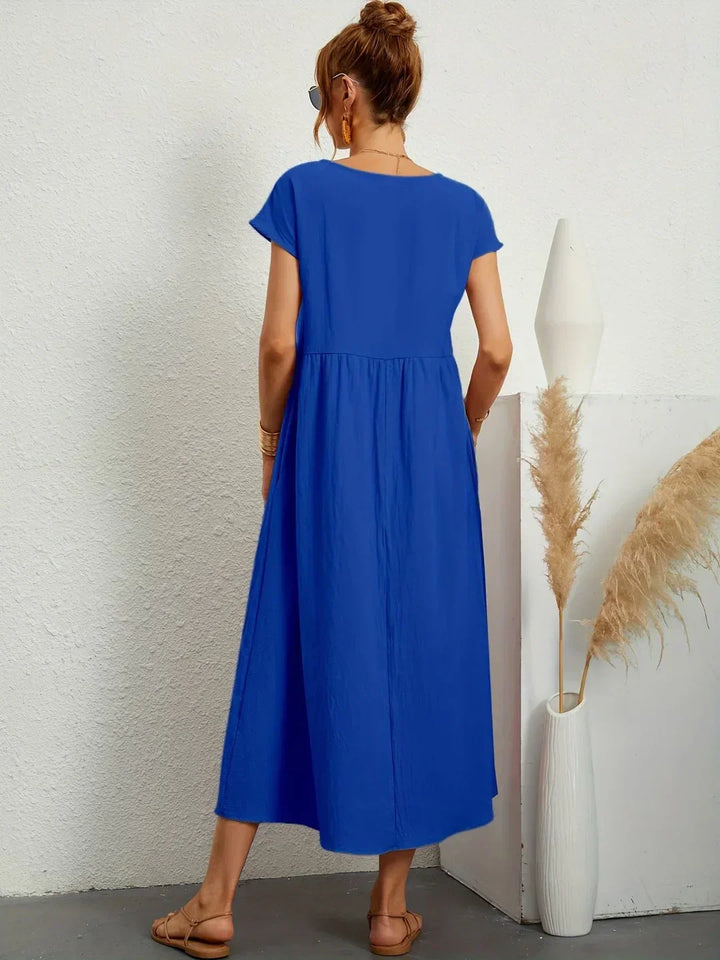 Gabrielle™ | Abito midi fluido eleganza