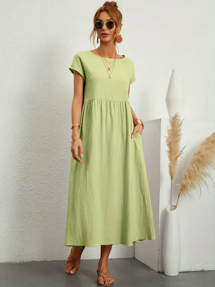 Gabrielle™ | Abito midi fluido eleganza