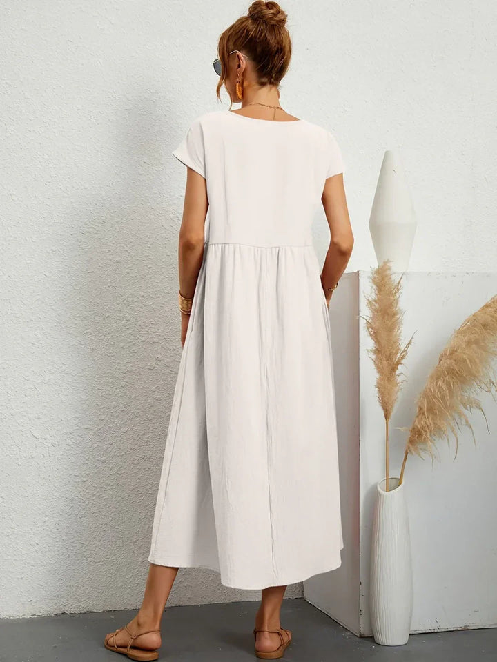 Gabrielle™ | Abito midi fluido eleganza