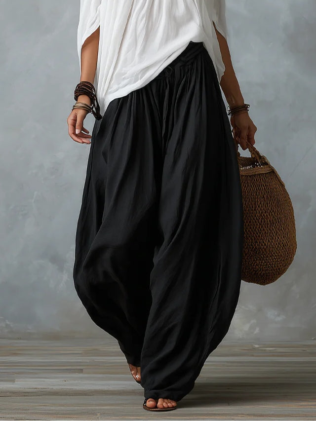 Tiziana | Set boho con pantaloni a palloncino