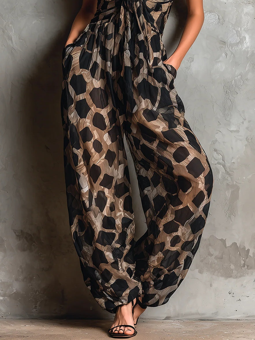 Combinazione Roberte — col halter stampato animale