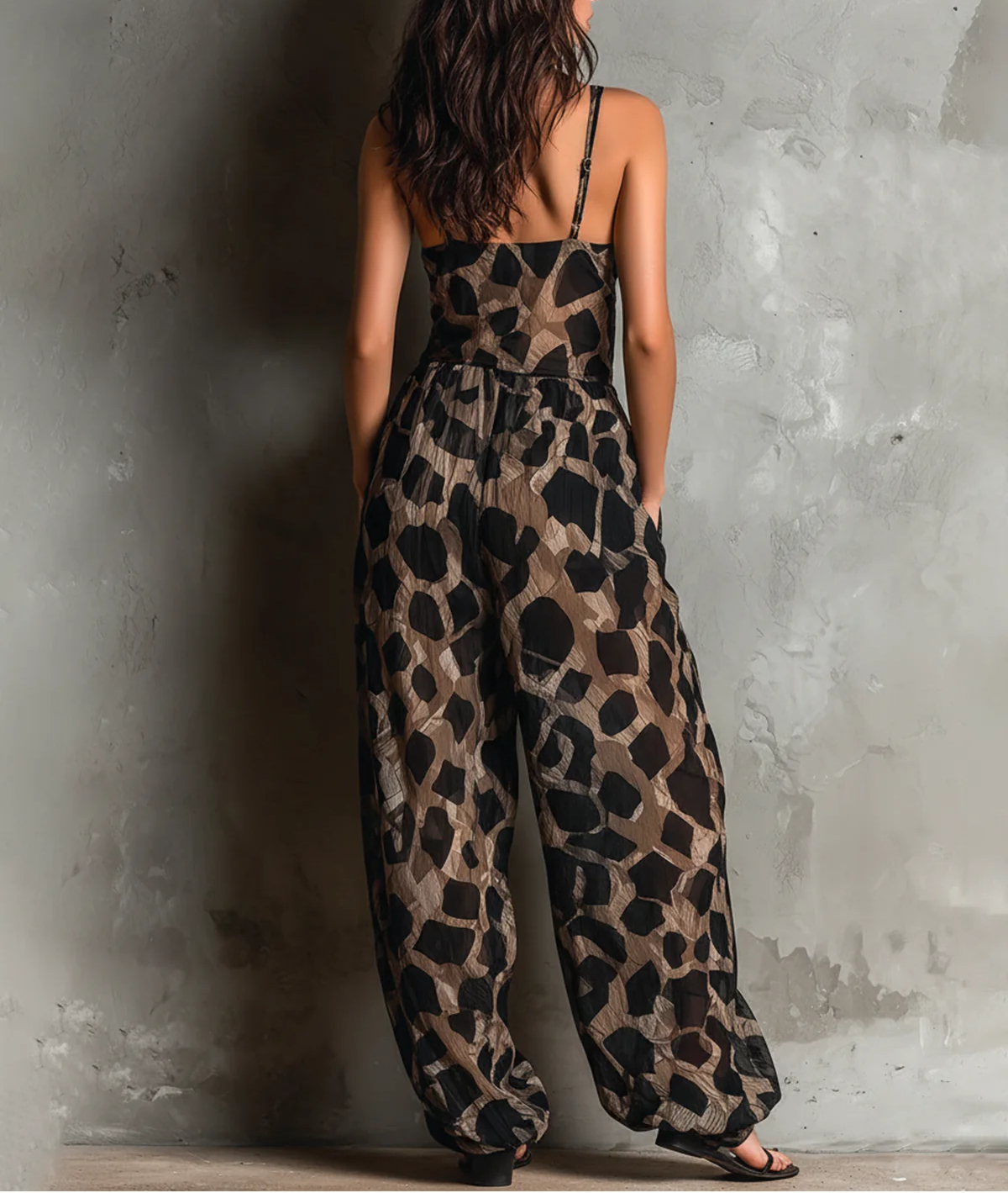 Combinazione Roberte — col halter stampato animale