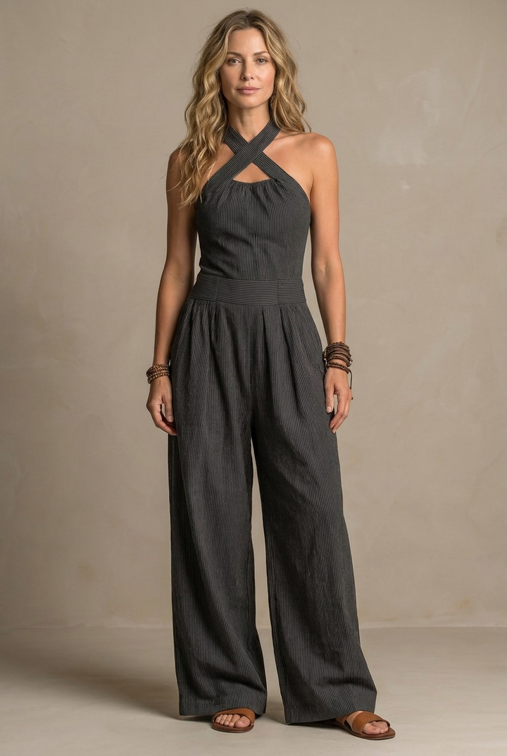 Ariana | Mono Elegante Scollatura Incrociata